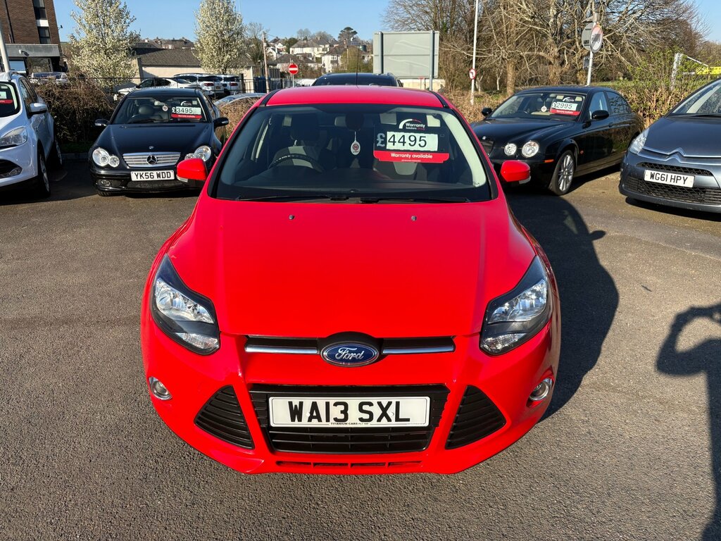 Ford Focus 1.0T Ecoboost Zetec Hatchback Eu WA13SXL Red #2