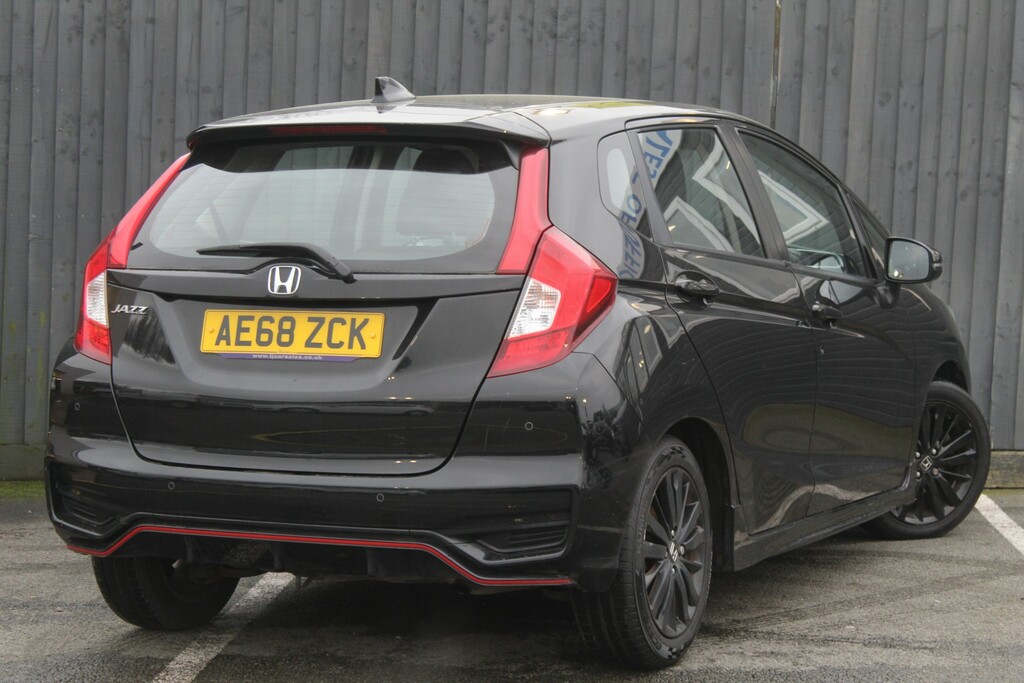 Honda Jazz Hatchback 1.5 I-vtec Sport Navi 2018 AE68ZCK Black #6