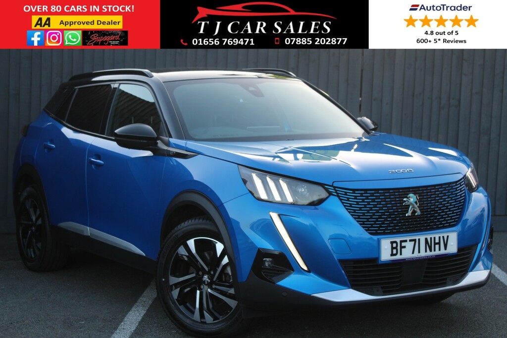 Peugeot e-2008 Suv 50Kwh Gt 2021 Blue
