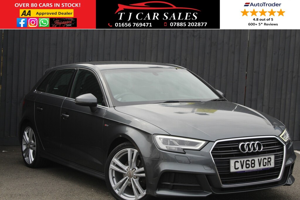 Audi A3 Hatchback 1.6 Tdi 30 S Line 2018 Grey