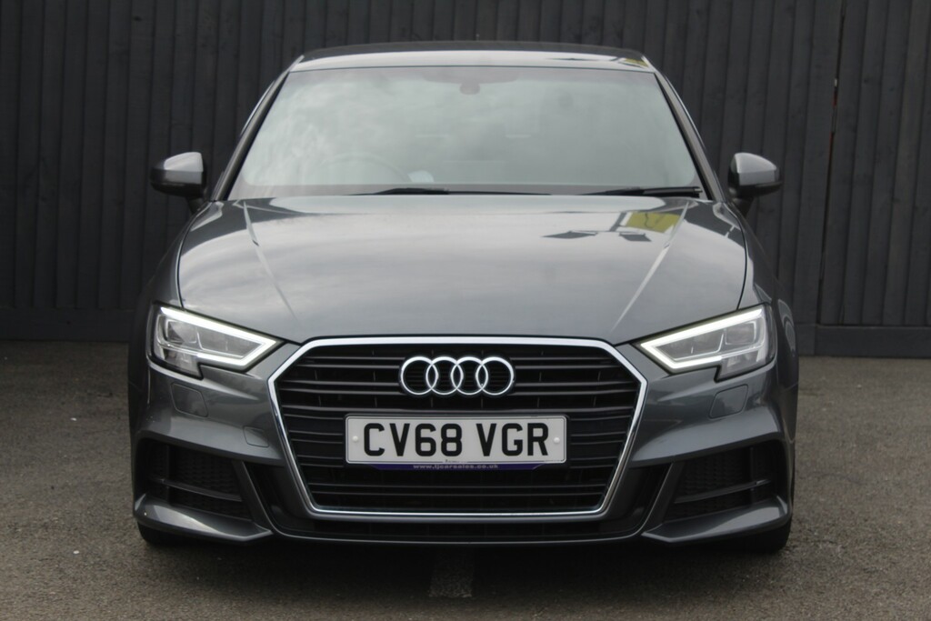 Audi A3 Hatchback 1.6 Tdi 30 S Line 2018 CV68VGR Grey #5