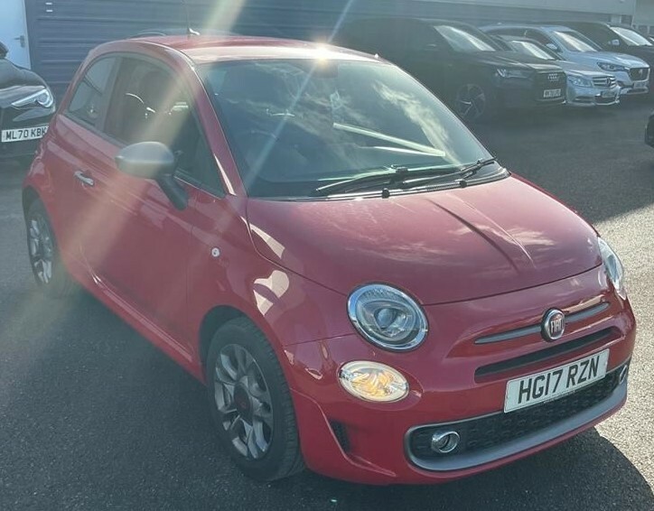 Fiat 500 Hatchback 1.2 500 My16 1.2 69Hp S My16 2017 Red
