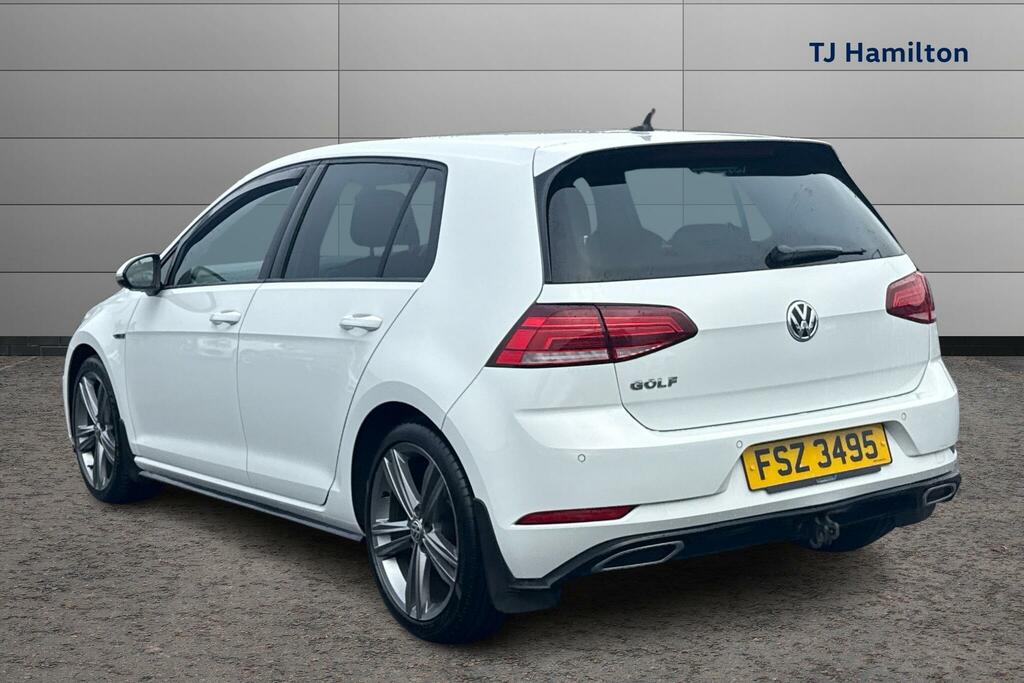 Volkswagen Golf 2.0 Tdi R-line Edition Dsg FSZ3495 White #3