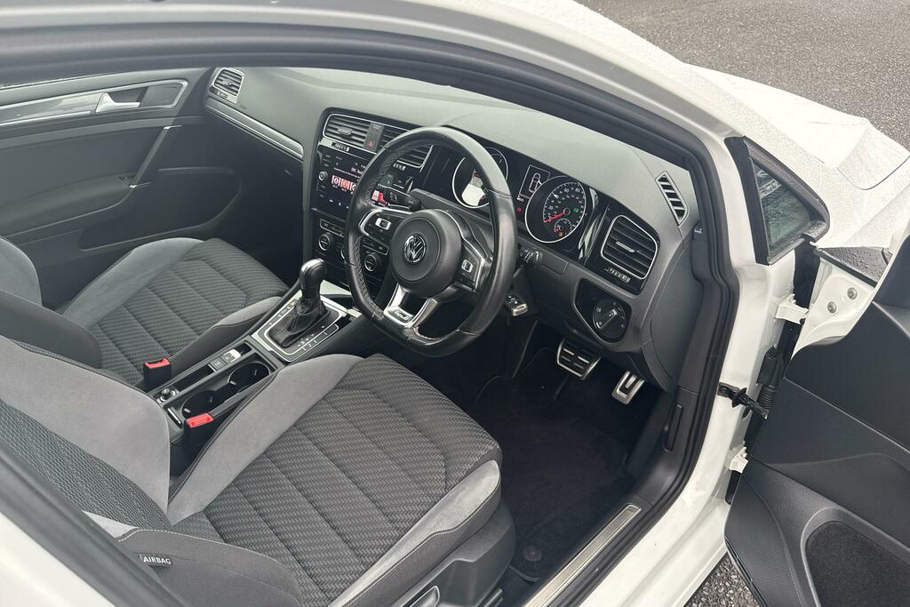 Volkswagen Golf 2.0 Tdi R-line Edition Dsg FSZ3495 White #6