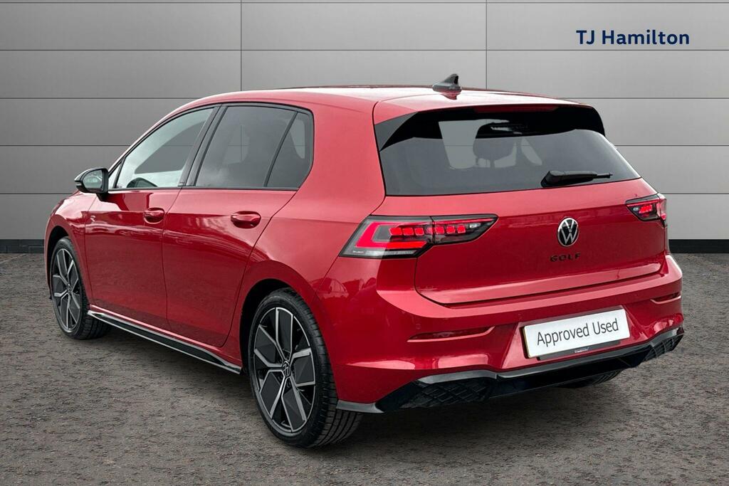 Volkswagen Golf 1.5 Etsi Mhev Black Edition Hatchback H Red #3