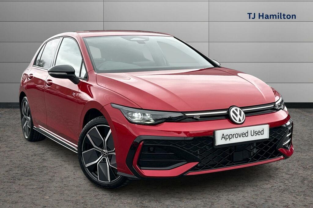 Volkswagen Golf 1.5 Etsi Mhev Black Edition Hatchback H Red