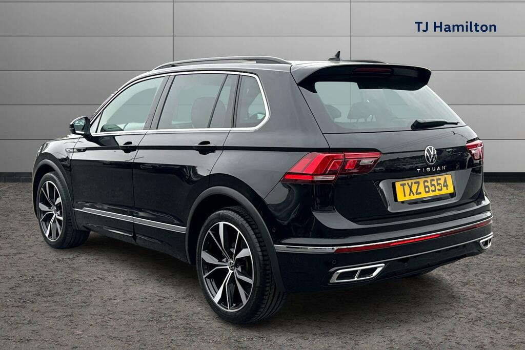 Volkswagen Tiguan 2.0 Tdi R-line Dsg TXZ6554 Black #3