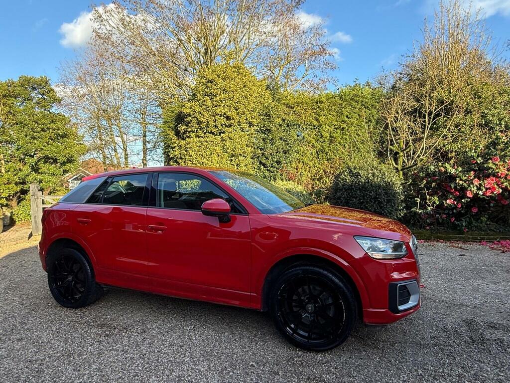 Audi Q2 1.0 Tfsi Sport Euro 6 Ss SK18XVX Red #2