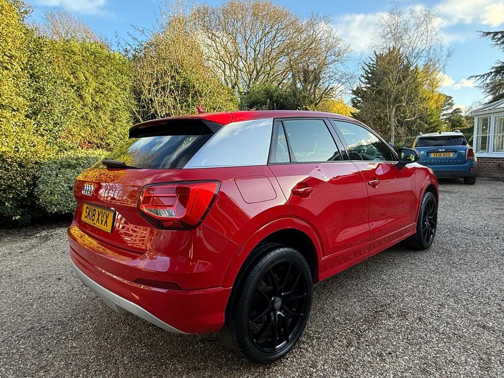 Audi Q2 1.0 Tfsi Sport Euro 6 Ss SK18XVX Red #6