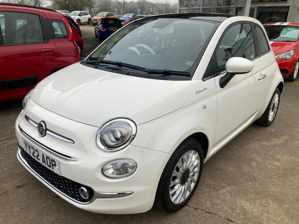 Fiat 500x Dolcevita 1.0 Mild Hybrid Dolcevita Part Leather Hatch White