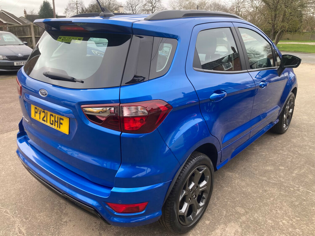 Ford Ecosport 1.0 Ecoboost 140 St-line Hatchback Manu PY21GHF Blue #4
