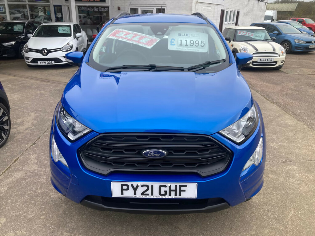 Ford Ecosport 1.0 Ecoboost 140 St-line Hatchback Manu PY21GHF Blue #2