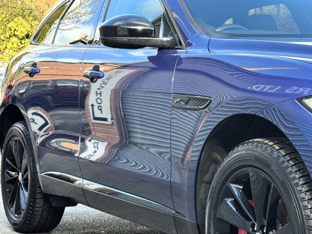 Jaguar F-Pace 2.0 D200 Mhev R-dynamic Black Awd Euro 6 Ss BA72GMU Blue #2