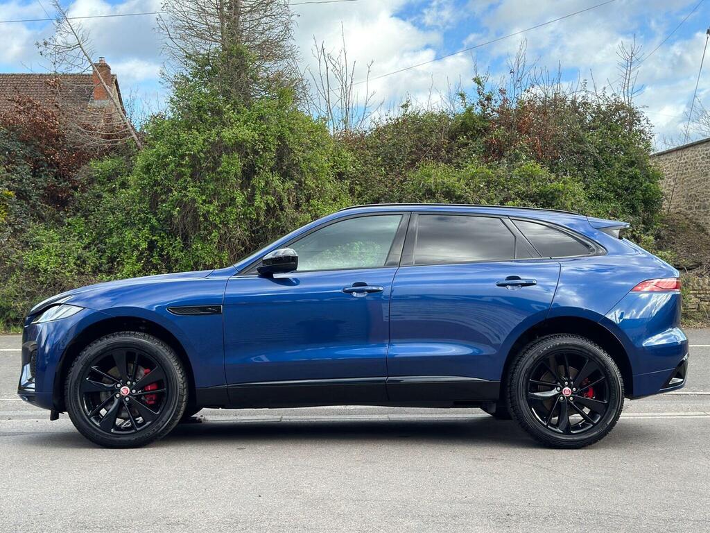 Jaguar F-Pace 2.0 D200 Mhev R-dynamic Black Awd Euro 6 Ss BA72GMU Blue #4