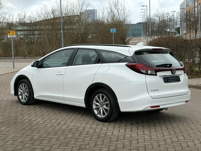 Honda Civic 2017 1.6 I-dtec Se Plus Tourer E White #6