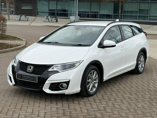 Honda Civic 2017 1.6 I-dtec Se Plus Tourer E White #5