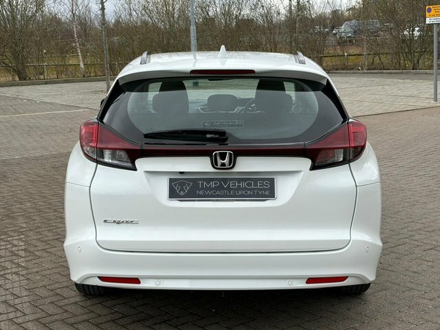 Honda Civic 2017 1.6 I-dtec Se Plus Tourer E White #4