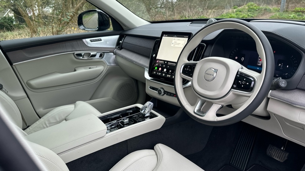 Volvo XC90 2.0 B5 Mhev Ultra Dark Suv Hybrid BN26VZW Blue #4