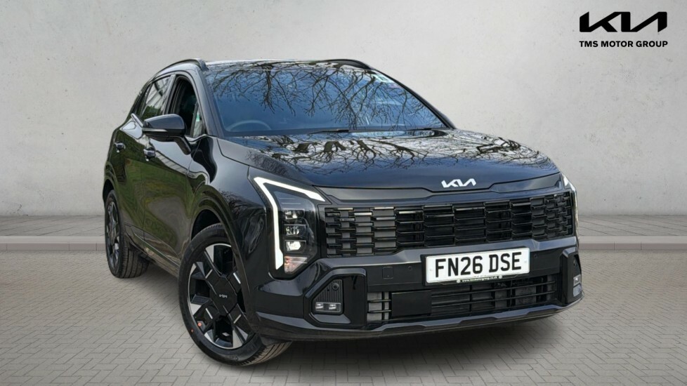 Kia Sportage 1.6 H T-gdi Gt-line Euro 6 Ss FN26DSE Black