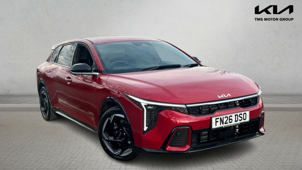 Kia 1.0 T-gdi Mhev Gt-line Hatchback Hybrid FN26DSO Red