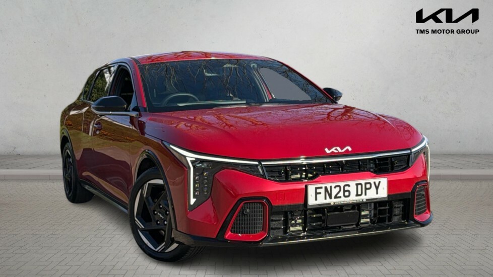 Kia 1.0 T-gdi Mhev Gt-line Hatchback Hybrid FN26DPY Red
