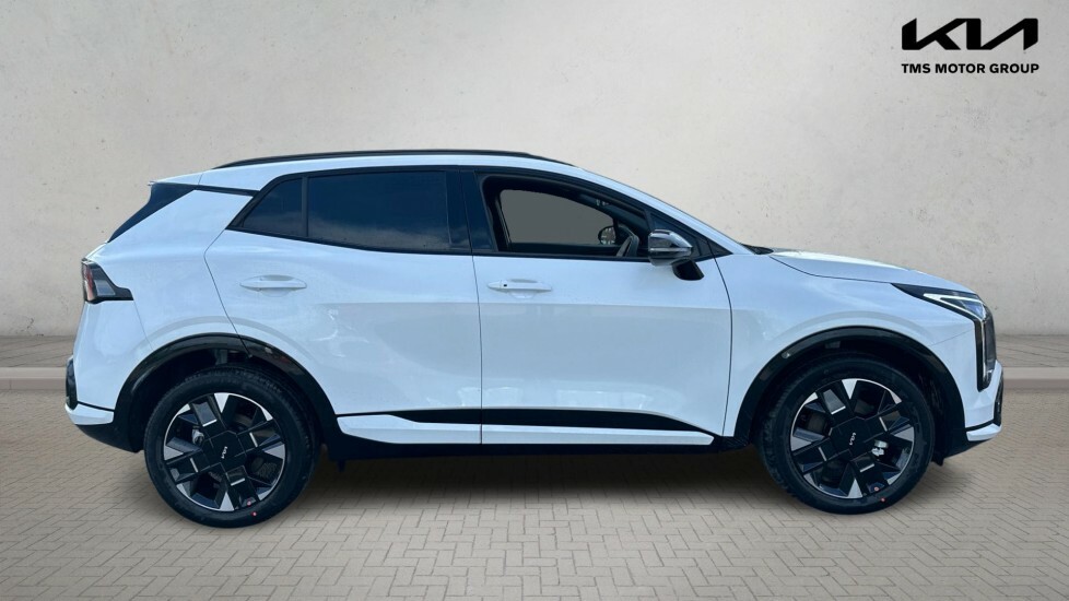 Kia Sportage 1.6 T-gdi Hev Gt-line KN26UYM White #4