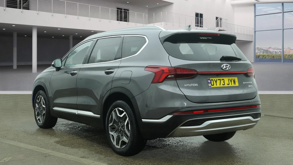 Hyundai Santa Fe 1.6 Plugin Hybrid 202373 13.8 Kwh T-gdi Phev 4Wd OY73JYW Grey #4