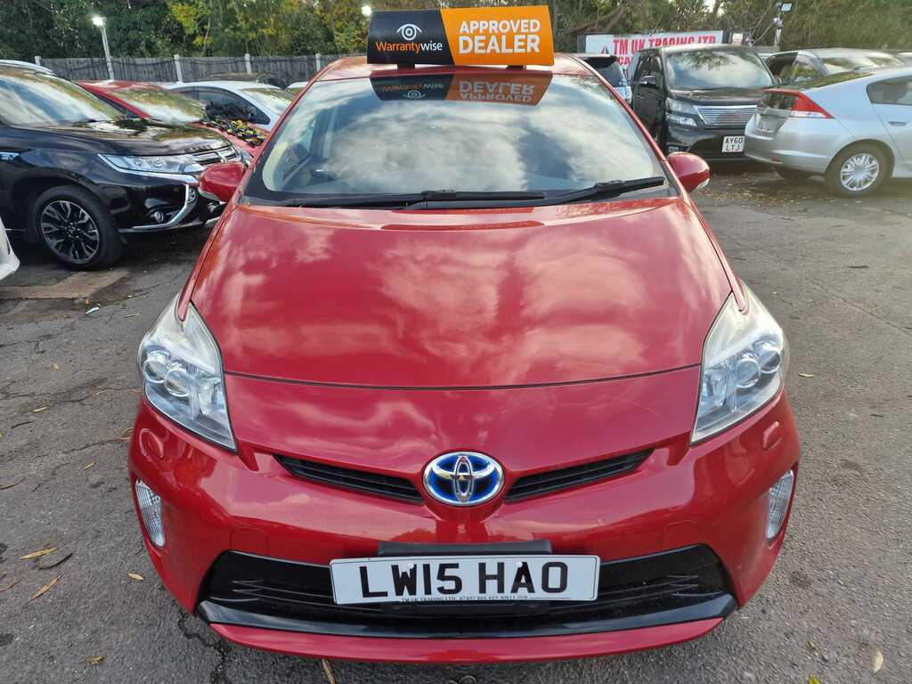 Toyota Prius 1.8 Hybrid 201515 T Spirit 5 Seats Imported Red #5