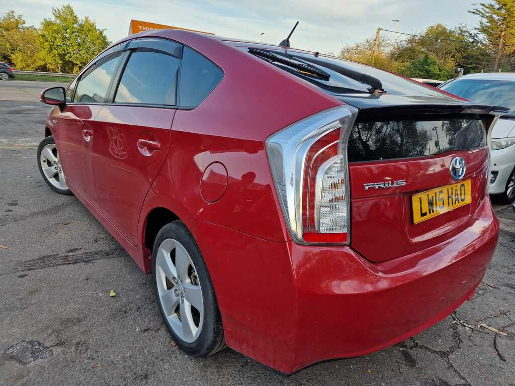 Toyota Prius 1.8 Hybrid 201515 T Spirit 5 Seats Imported Red #4