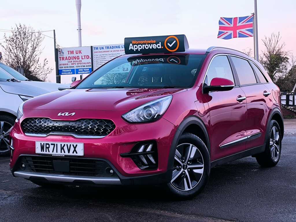Kia Niro 3 1.6 Plugin Hybrid 202171 Gdi 8.9Kwh 5 Seats Su WR71KVX Red #2