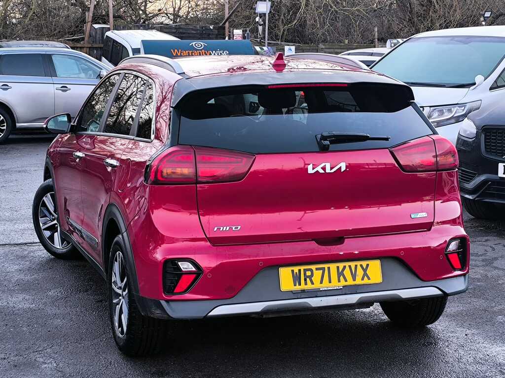 Kia Niro 3 1.6 Plugin Hybrid 202171 Gdi 8.9Kwh 5 Seats Su WR71KVX Red #4