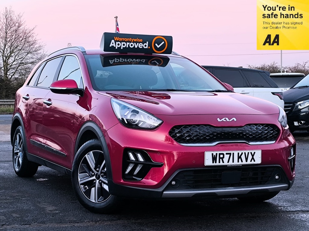 Kia Niro 3 1.6 Plugin Hybrid 202171 Gdi 8.9Kwh 5 Seats Su Red
