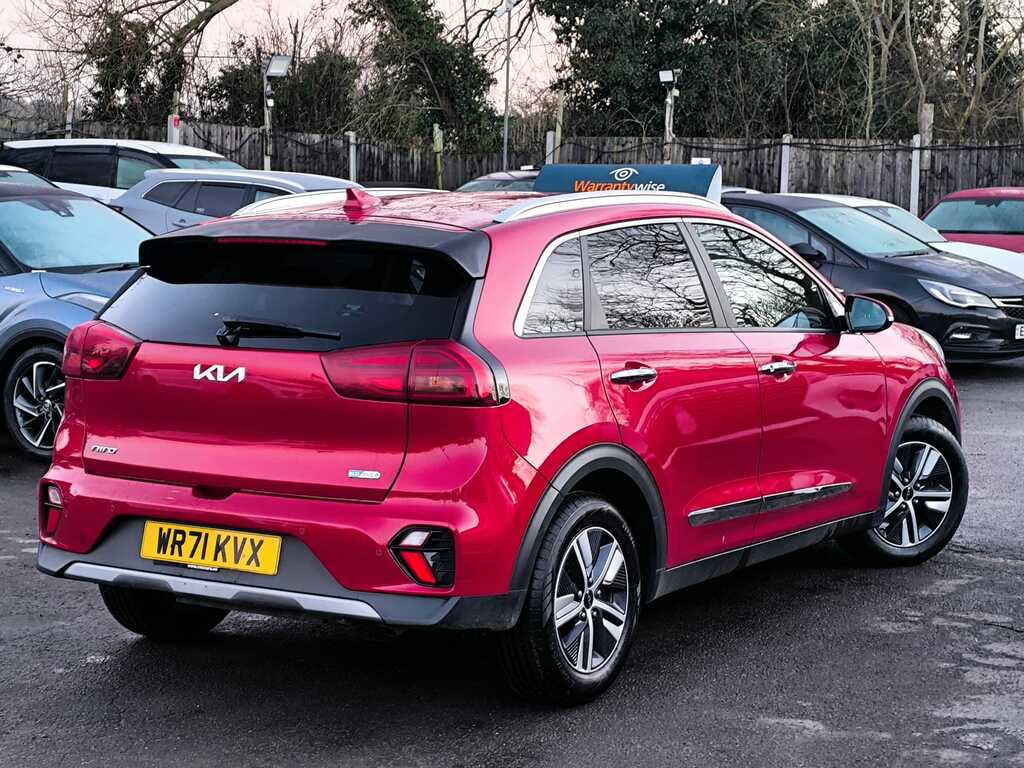Kia Niro 3 1.6 Plugin Hybrid 202171 Gdi 8.9Kwh 5 Seats Su WR71KVX Red #3