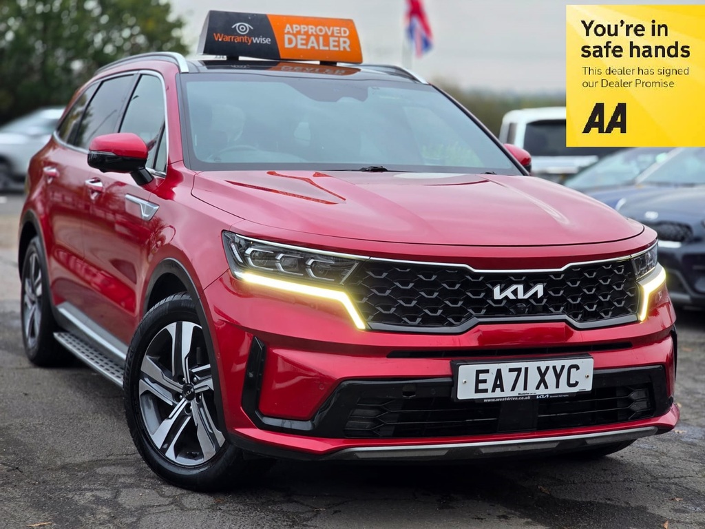 Kia Sorento 4 1.6 Plugin Hybrid 202271 T-gdi 13.8Kwh Red