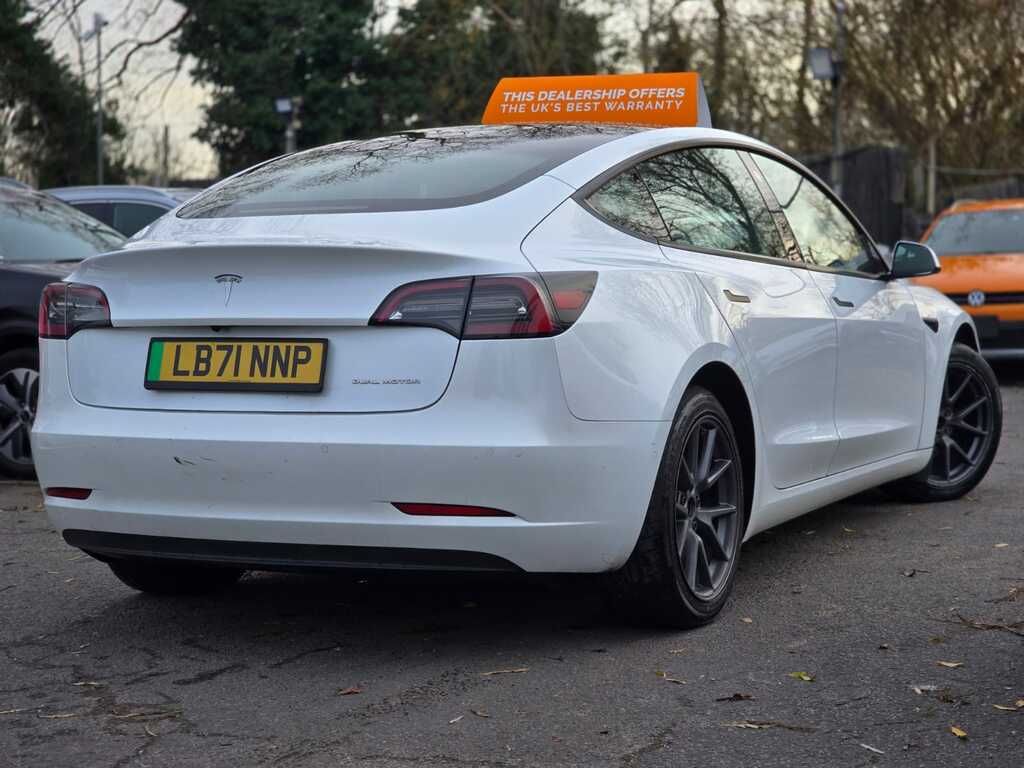 Tesla Model 3 202171 75 Kwh Dual Motor Long Range S LB71NNP White #3