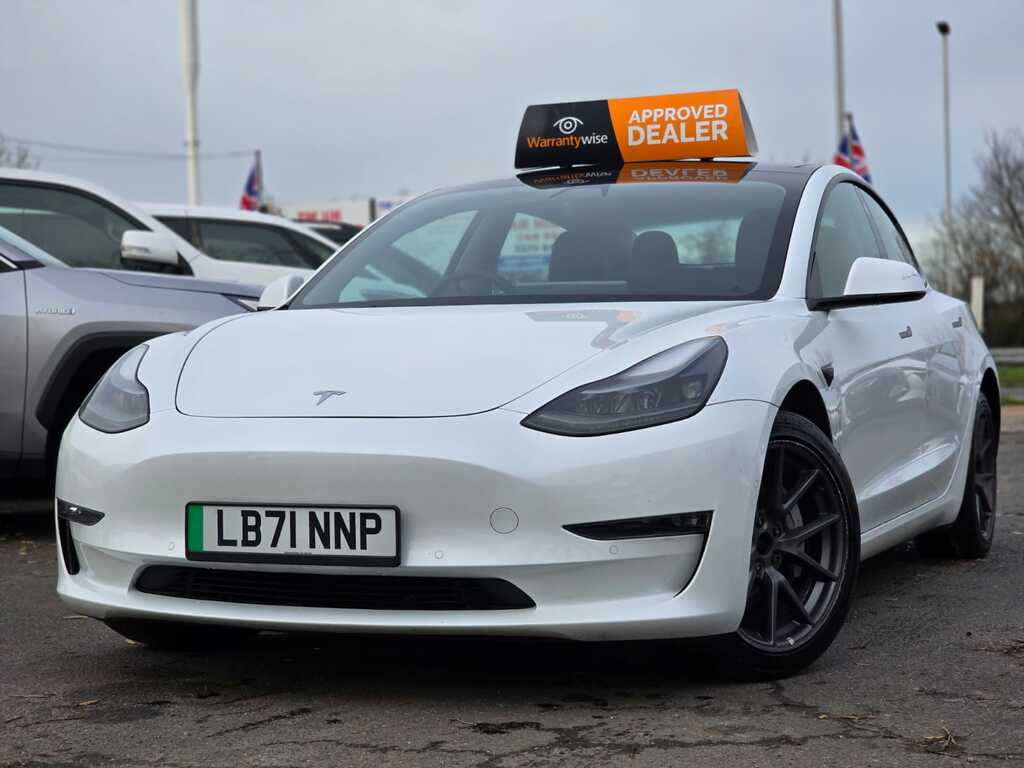 Tesla Model 3 202171 75 Kwh Dual Motor Long Range S LB71NNP White #2