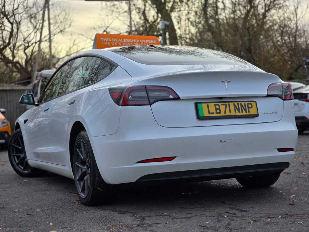 Tesla Model 3 202171 75 Kwh Dual Motor Long Range S LB71NNP White #4