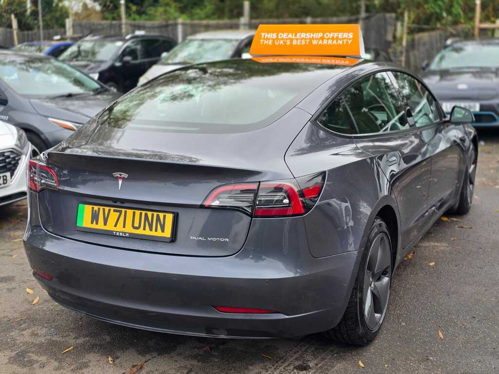 Tesla Model 3 202171 75 Kwh Dual Motor Long Range S WV71UNN Grey #3