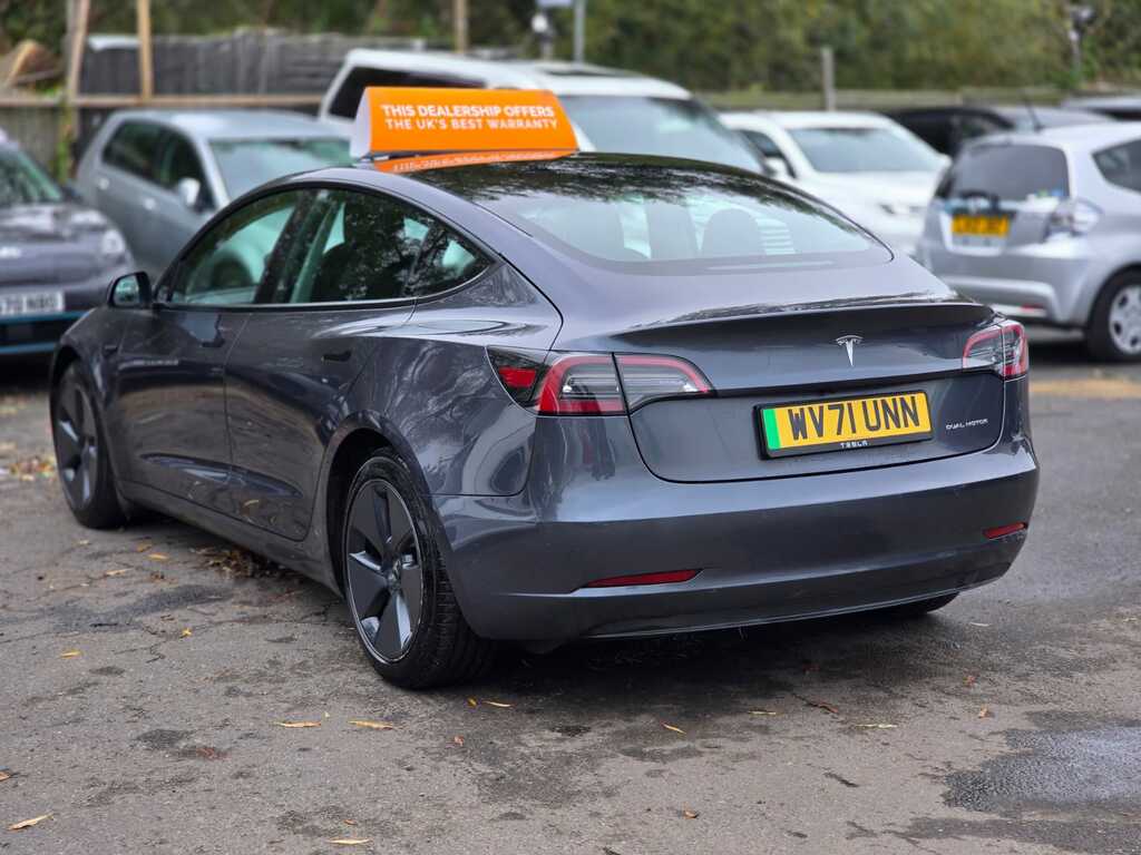 Tesla Model 3 202171 75 Kwh Dual Motor Long Range S WV71UNN Grey #4