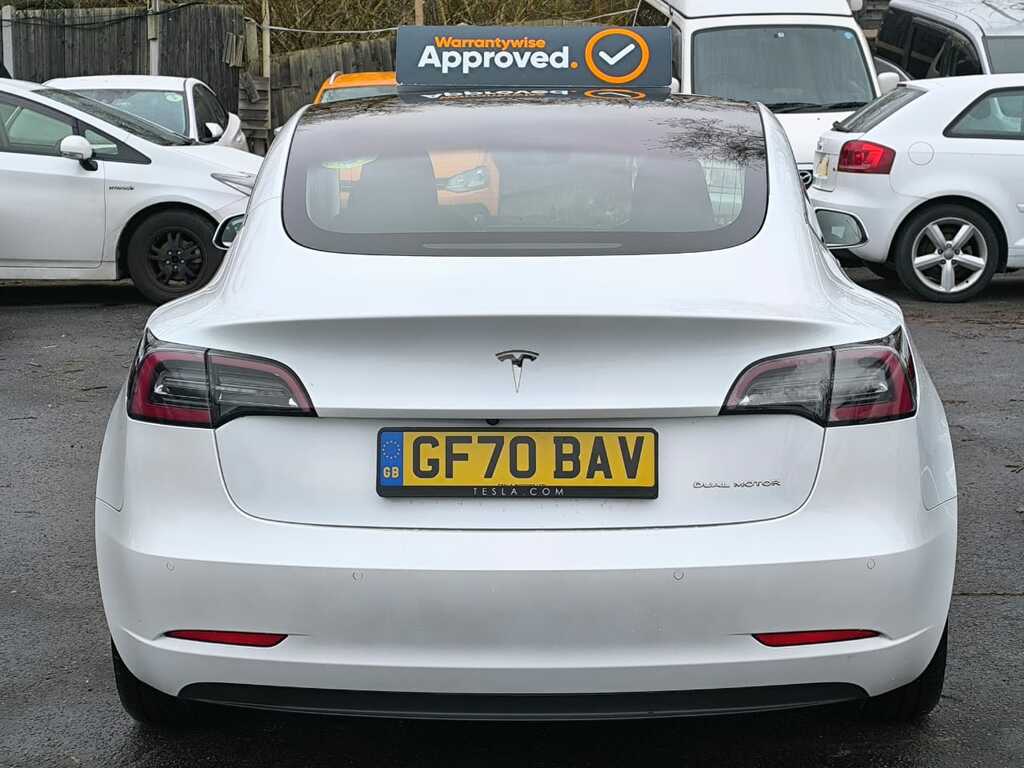 Tesla Model 3 202070 75 Kwh Dual Motor Long Range S GF70BAV White #6