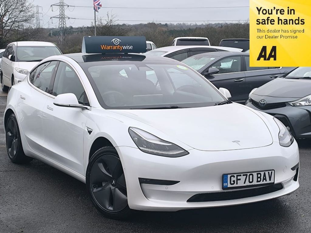 Tesla Model 3 202070 75 Kwh Dual Motor Long Range S White