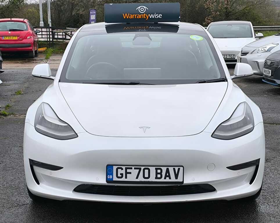 Tesla Model 3 202070 75 Kwh Dual Motor Long Range S GF70BAV White #5