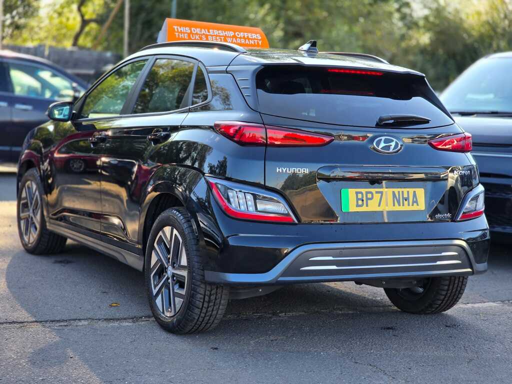 Hyundai Kona 202271 64Kwh Premium 5 Seats Suv 1 BP71NHA Black #4