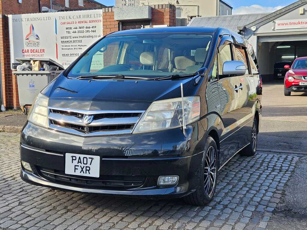 Toyota Alphard 2.4 Hybrid 200707 4 Seats Mpv Imported Fina Black #2