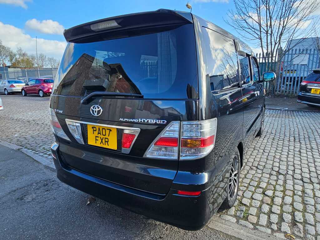 Toyota Alphard 2.4 Hybrid 200707 4 Seats Mpv Imported Fina Black #3