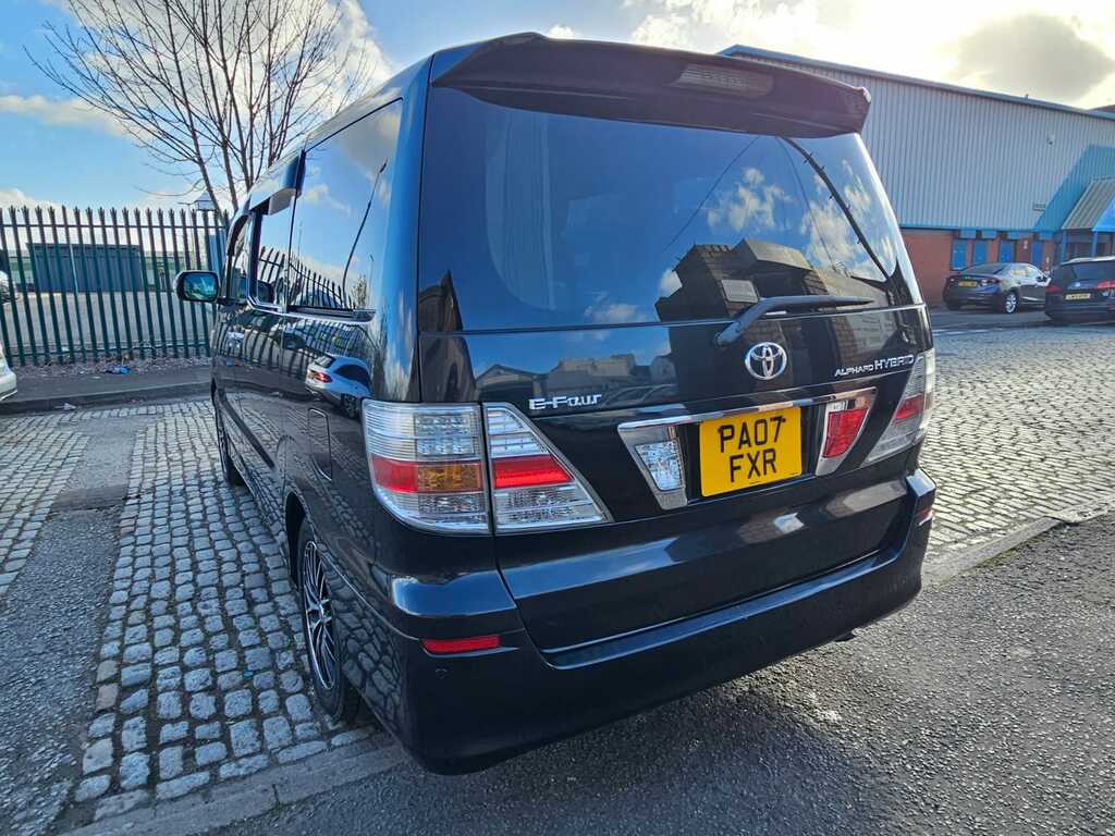 Toyota Alphard 2.4 Hybrid 200707 4 Seats Mpv Imported Fina Black #4