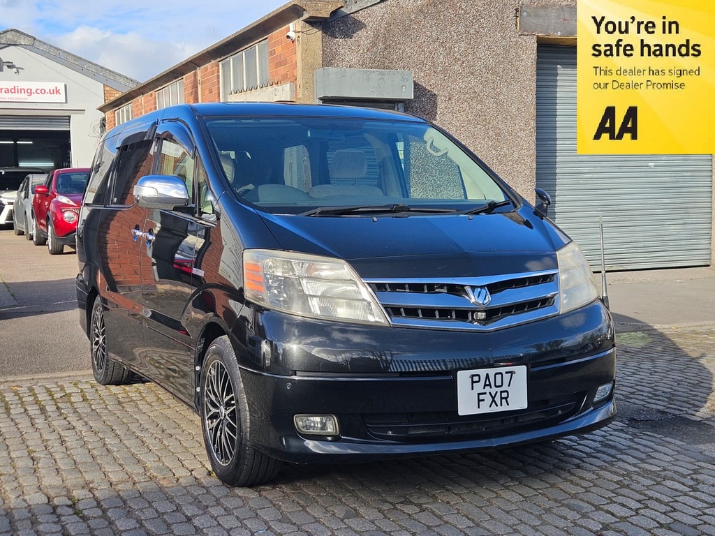 Toyota Alphard 2.4 Hybrid 200707 4 Seats Mpv Imported Fina Black