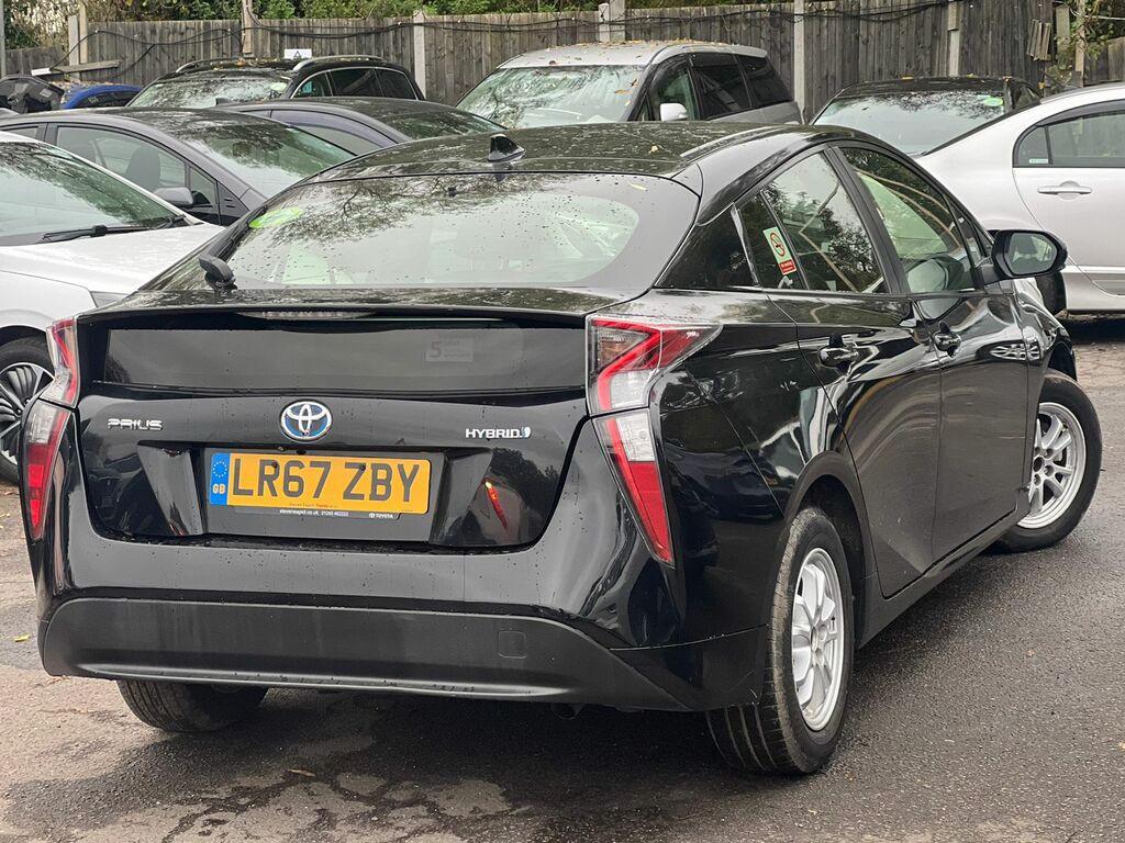 Toyota Prius 1.8 Hybrid 201767 Active 5 Seats P LR67ZBY Black #3