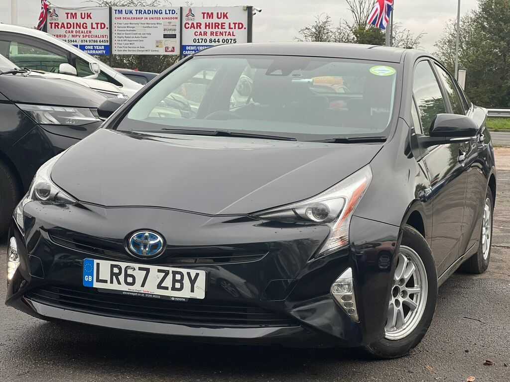 Toyota Prius 1.8 Hybrid 201767 Active 5 Seats P LR67ZBY Black #2