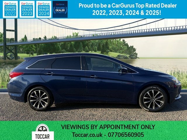 Hyundai I40 1.6 Crdi Se Nav Tourer Euro 6 S Blue #2
